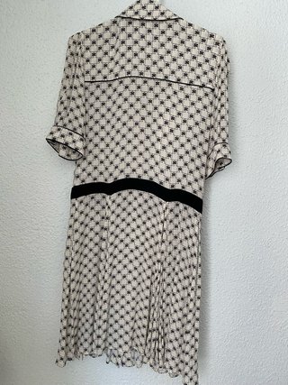 Vestido Elisabetta Franchi Beige y Negro