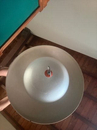 Lampadario Arancione Space Age