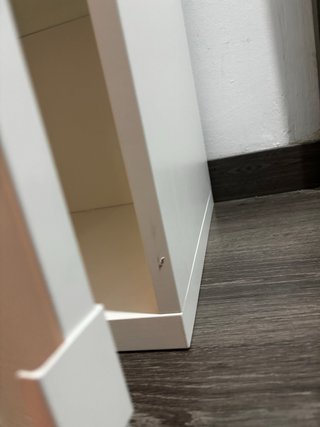 Mueble Besta Ikea cristal y estante