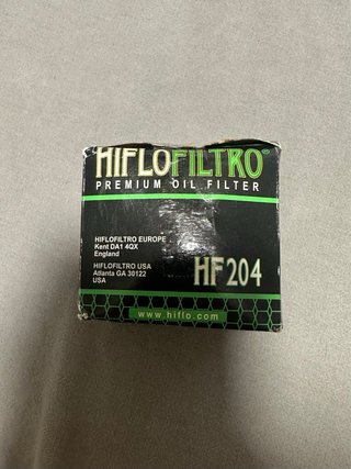 Filtro de aceite de moto