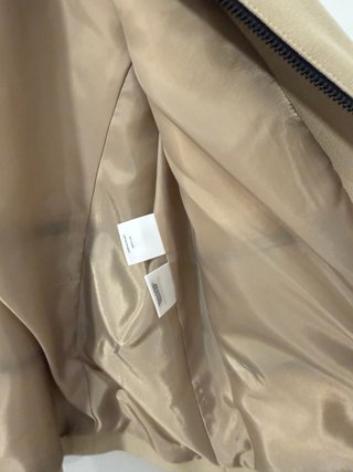 Chaqueta blazer Kasper beige y negra T8