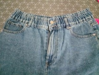 Pantalón corto tejano