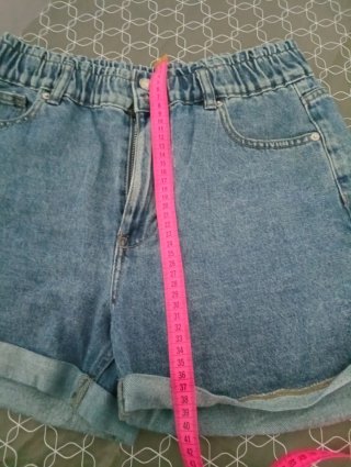 Pantalón corto tejano