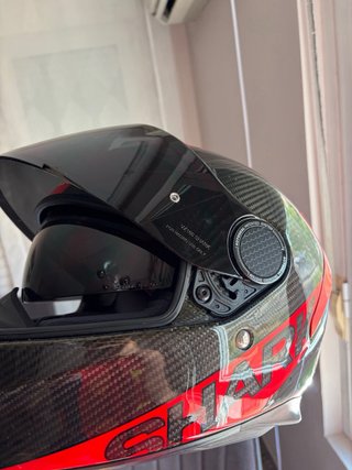 Casco Shark Spartan Carbon Rojo