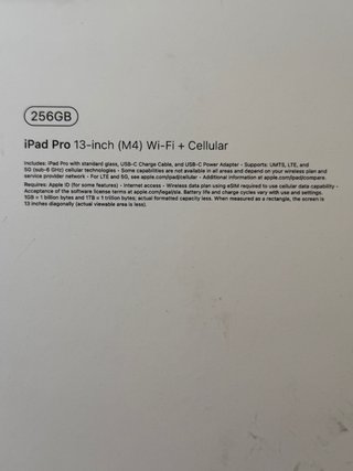 Apple iPad Pro 13 256GB M4 Cellular