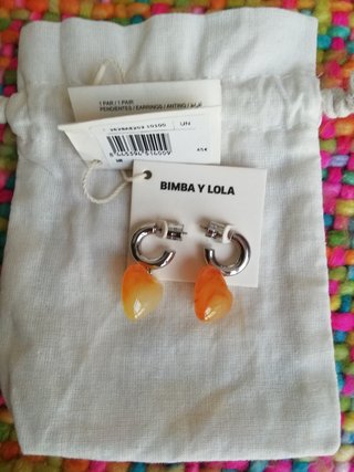 Pendientes Corazón Bimba y Lola
