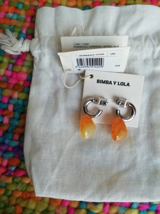 Pendientes Corazón Bimba y Lola