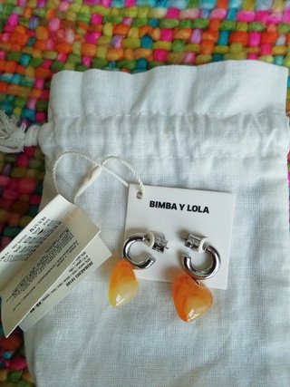 Pendientes Corazón Bimba y Lola