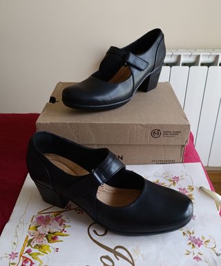Clarks Tacones Piel Negro Talla 39 de 89.95€