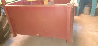 Cajón para tractor con papeles Basculante manual