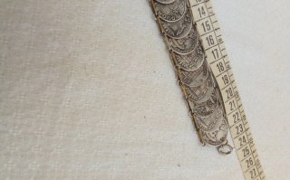 Bracciale vintage monete