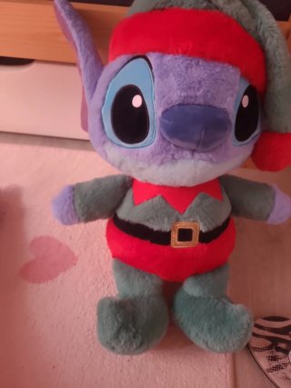 Stitch Elfo Navideño Peluche