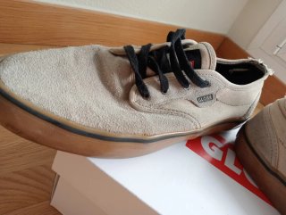 Zapatillas Globe Talla 42 Beige/Marrón