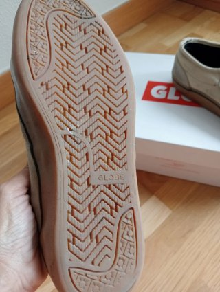 Zapatillas Globe Talla 42 Beige/Marrón