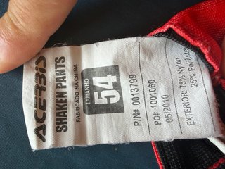 Pantalones Acerbis Quad