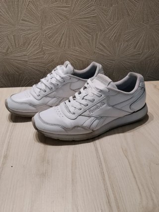 Scarpe Reebok Pelle Bianca Tg 44