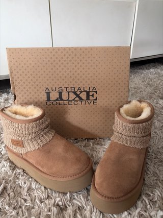 Botas plataforma calcetín Australia Luxe Collectiv