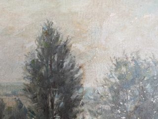 Cuadro paisaje alemán