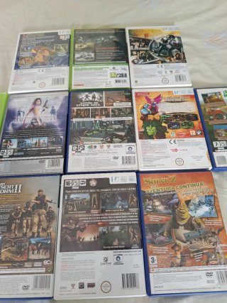 Lote Videojuegos PS2, Wii, Xbox 360