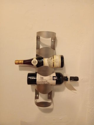 Botellero metálico Ikea
