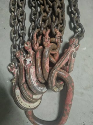 Cadena de grúa 2 metros