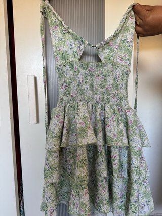 Vestido Verano Floral Talla S