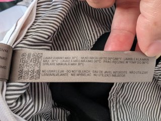 Pantalones de pinzas negro mujer talla 40