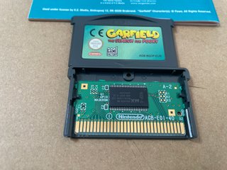 Garfield The Search for Pooky Nintendo Game Boy Ad