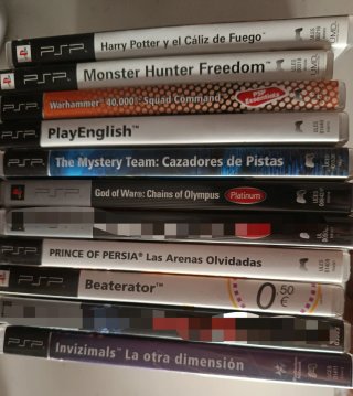 PSP 3000 + 9 Juegos, Cámara y Funda