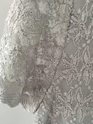 Blusa de encaje Scunthorpe talla única