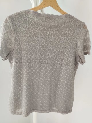 Blusa de encaje Scunthorpe talla única