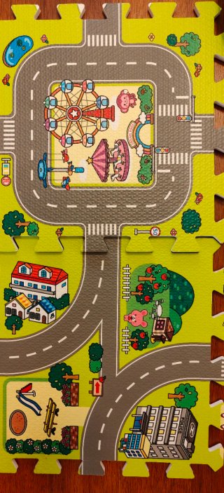 Alfombra infantil de juegos para niños
