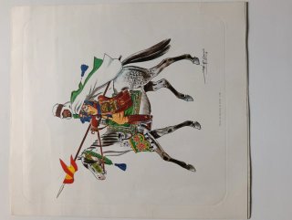 Lotto di 6 lastre di cavalleria militare del 1967