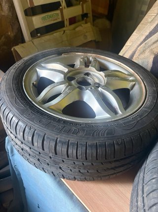 2 Llantas Aluminio 15 4x100 Renault