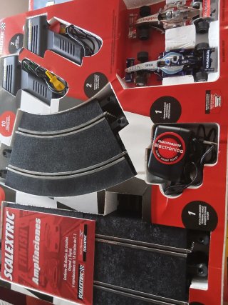 Lote Scalextric,circuitos y coches