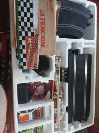 Lote Scalextric,circuitos y coches