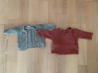Ropa Bebé Cardigan y Camiseta Tejida Noppies.