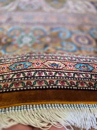 Alfombra persa artesanal "Obra Maestra Ariya"