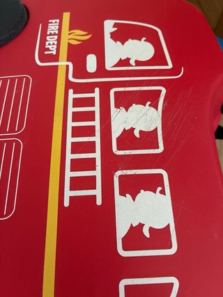 Maleta infantil bombero