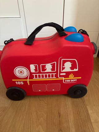 Maleta infantil bombero