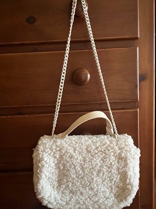 Bolso borreguito blanco