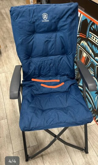 Silla Plegable Ever Advance Azul/Negra 4 posicione