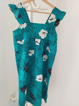 Vestido señora verano floral