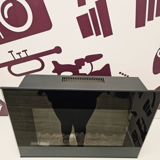 Chimenea Electrica de pared sin marca + mando