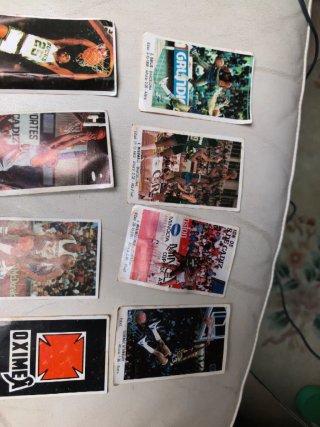 Colección Cromos Basket Converse