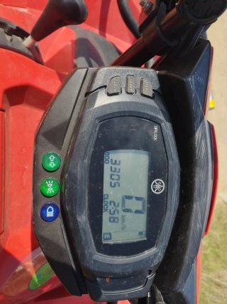 Quad Yamaha Grizzly 700 Rojo