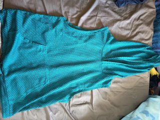 Camisa tirantes capucha verde
