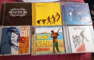 CDs. Música variada. 3X10 €