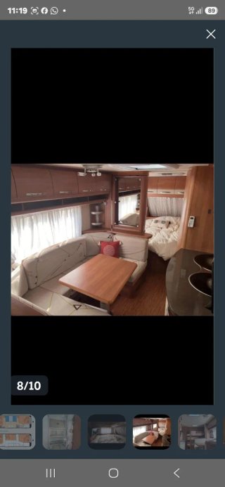 Caravana Hobby Excellent 560 KMFe 2009