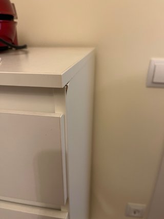 Cajonera Ikea KULLEN Blanca 5 cajones